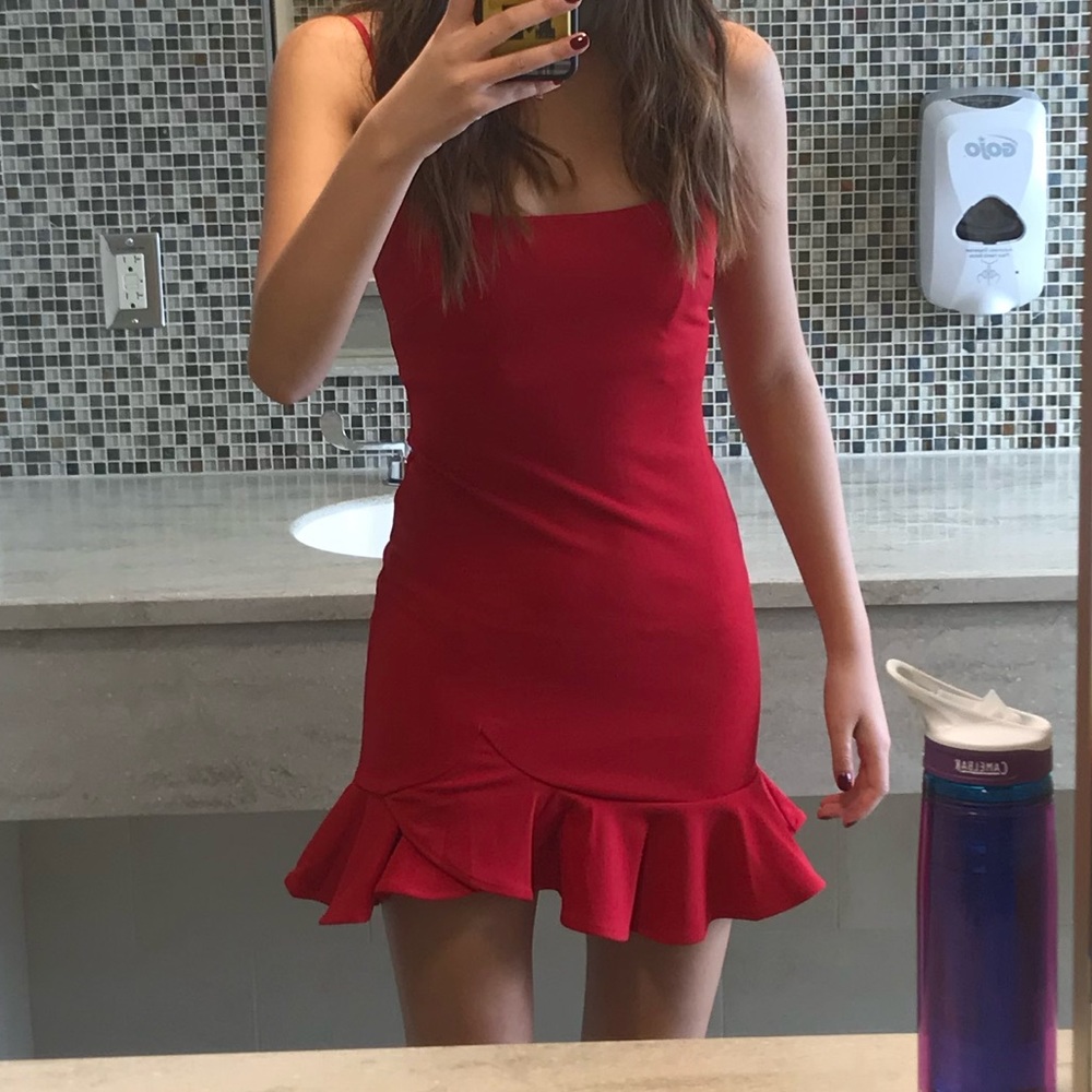 White Fox Boutique Red Dress